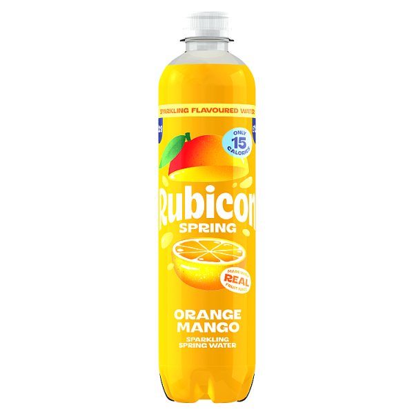 Rubicon Spring Orange & Mango Sparkling Water (12 x 500ml)