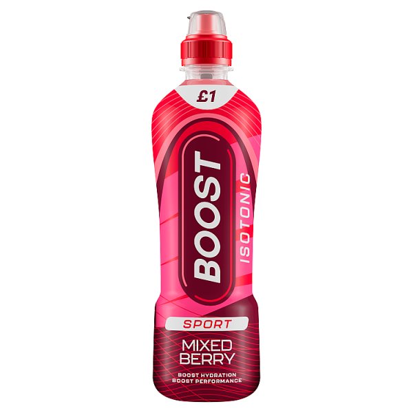 Boost Isotonic Sport Mixed Berry 500ml (12 x 500ml)