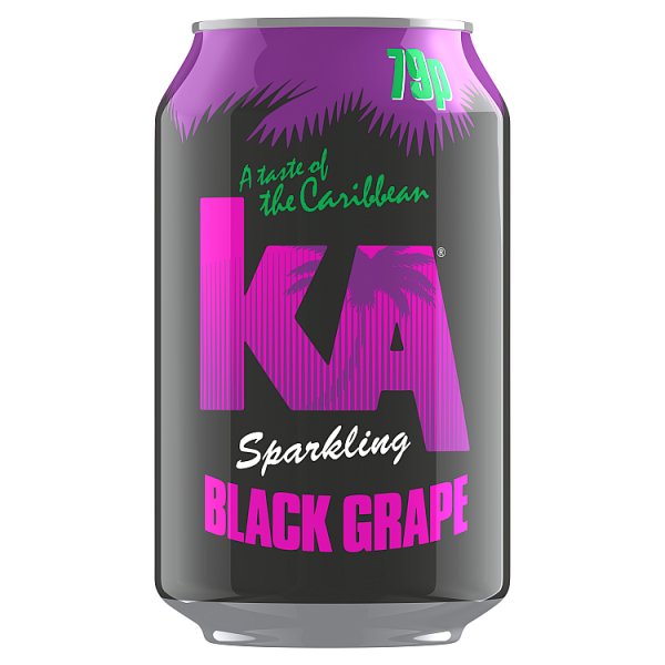 KA Sparkling Black Grape 330ml (24 x 330ml)