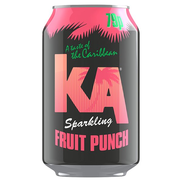 KA Sparkling Fruit Punch 330ml (24 x 330ml)
