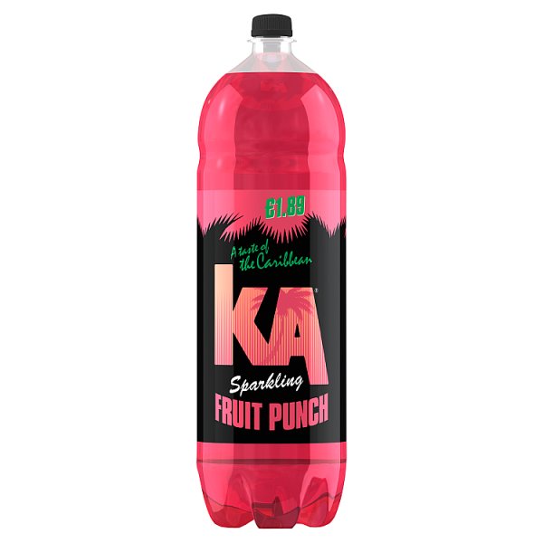 KA Sparkling Fruit Punch 2 Litre (6 x 2ltr)