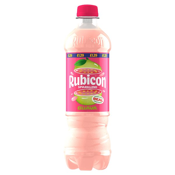 Rubicon Sparkling Guava 500ml (12 x 500ml)