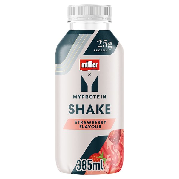 Muller Myprotein Strawberry High Protein Shake (8 x 355ml)