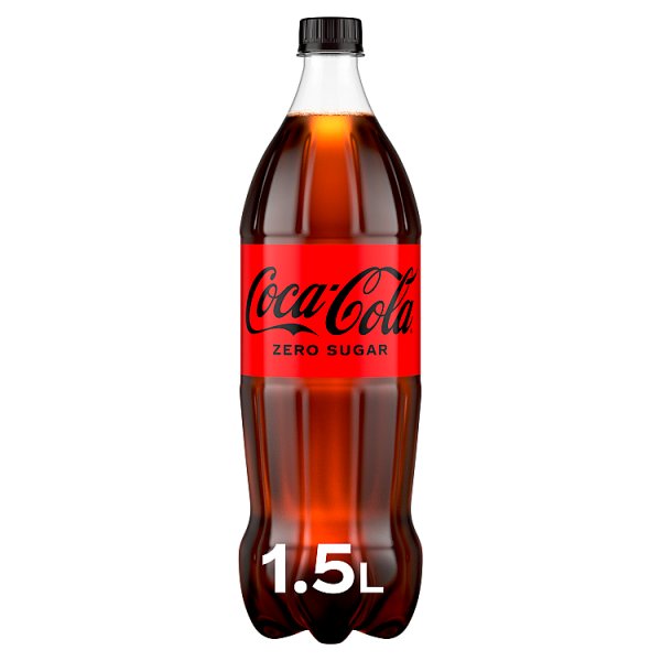 Coca-Cola Zero Sugar 1.5L Bottle (12 x 1.5ltr)
