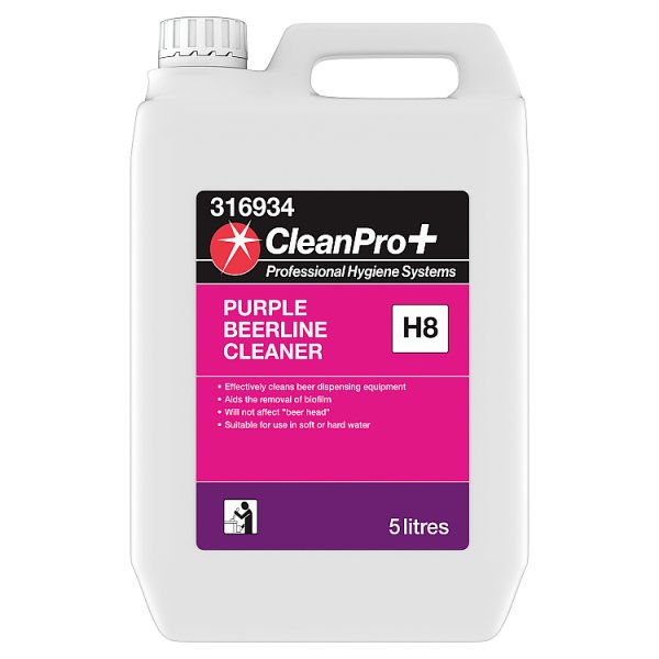 CleanPro+ Purple Beerline Cleaner 5 litres (2 x 5L)