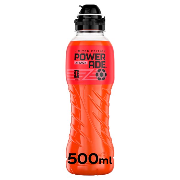 Powerade Attack Sports Drink 500ml Bottle (12 x 500ml)