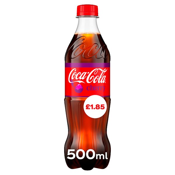 Coca-Cola Cherry PM £1.85 500ml Bottle  (12 x 500ml)