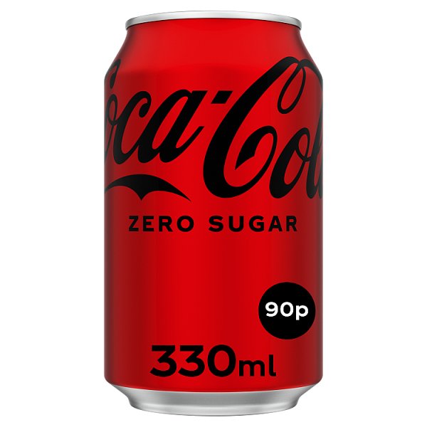 Coca-Cola Zero Sugar PM 90p Can  (24 x 330ml)