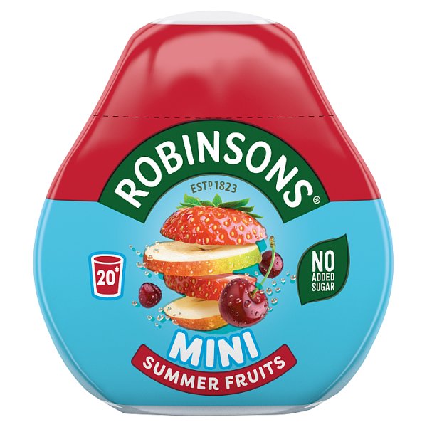 Robinsons Mini Summer Fruits On-The-Go Squash 66ml (6 x 66ml)