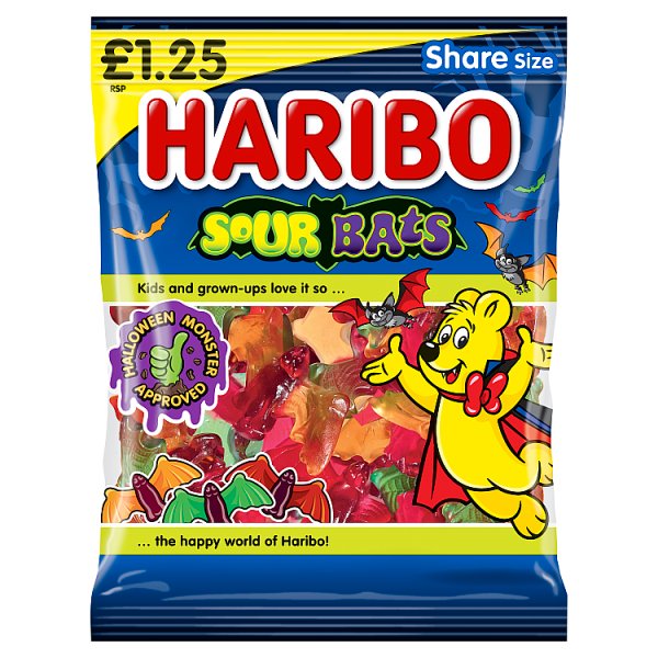 HARIBO Sour Bats 140g (12 x 140g)