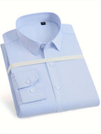 Men’s Plaid Bamboo Fiber Henley Shirt – Lightweight Button-Up, Regular Fit, Summer Wear