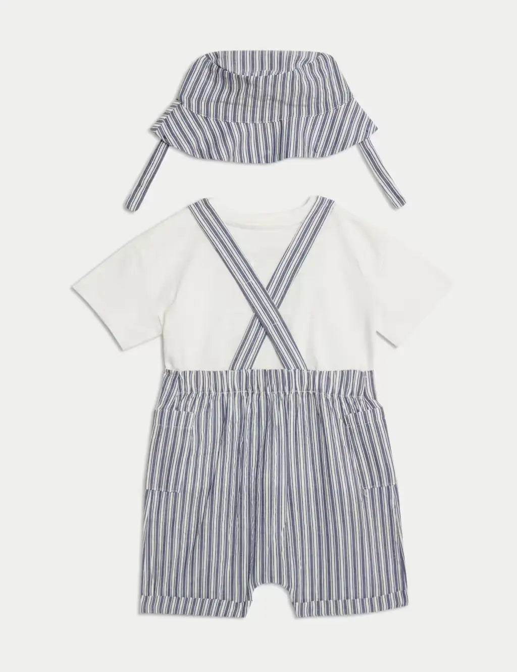 3pc Pure Cotton Peter Rabbit™ Striped Outfit (0-3 Yrs) Honesty Sales