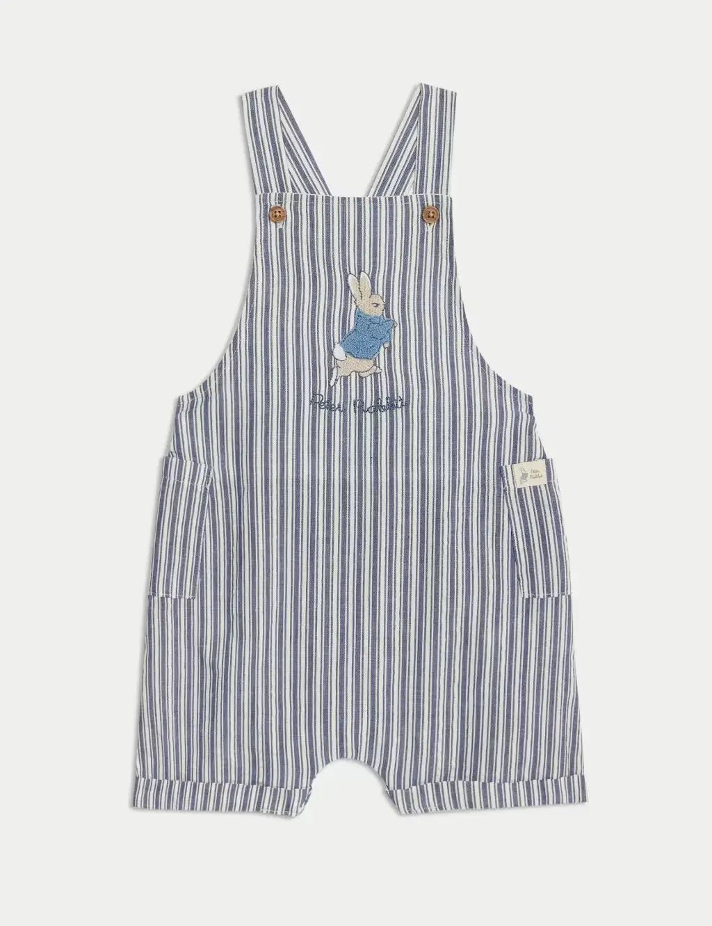 3pc Pure Cotton Peter Rabbit™ Striped Outfit (0 - 3 Yrs) - Honesty Sales