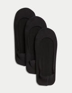 3pk Cotton Rich Low Cut Footsies Honesty Sales