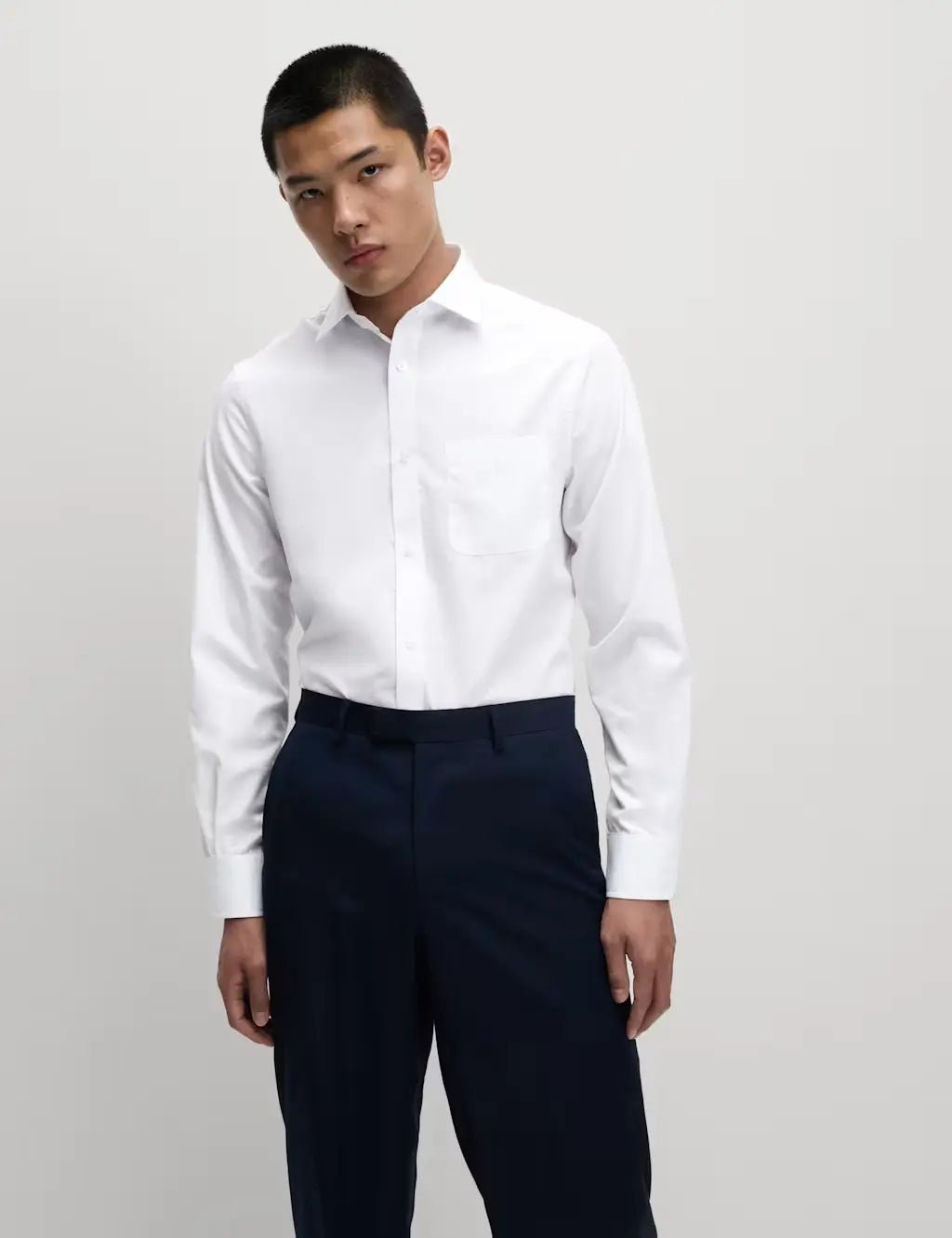 3pk Regular Fit Easy Iron Long Sleeve Shirts - Honesty Sales