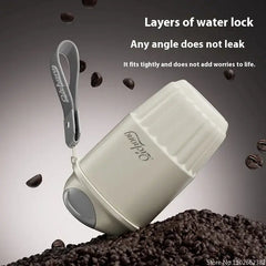 410ml Ceramic Lined Thermos Coffee Cup – Double Wall Stainless Steel Vacuum Insulated Thermal Mug Tumbler Gift  Honesty Sales U.K
