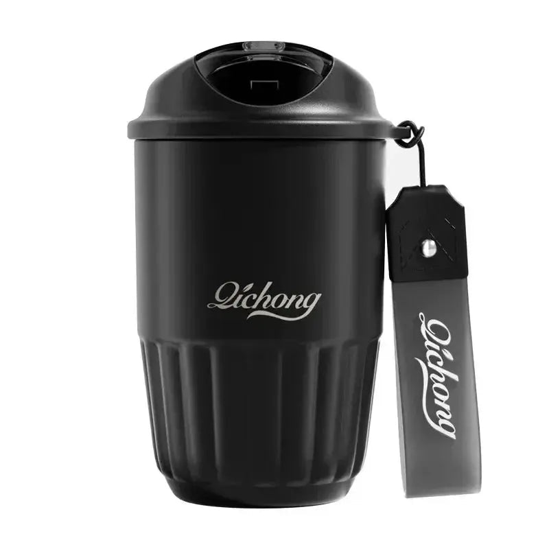 410ml Ceramic Lined Thermos Coffee Cup – Double Wall Stainless Steel Vacuum Insulated Thermal Mug Tumbler Gift - Honesty Sales