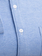 Men’s Thickened Winter Dress Shirt – Button-Front, Easy-Care Business Casual, Classic Collar