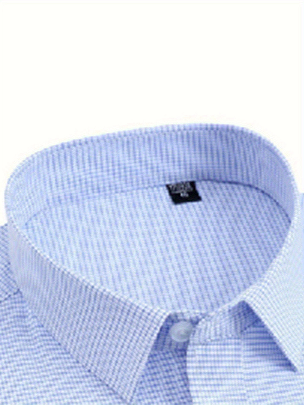 Men’s Plaid Bamboo Fiber Henley Shirt – Lightweight Button-Up, Regular Fit, Summer Wear