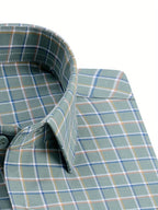 Men’s Summer Plaid Long Sleeve Shirt – Trendy, Breathable, Comfortable Casual Wear