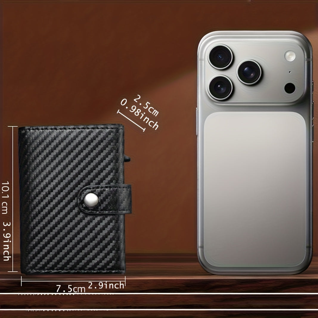 HUMERPAUL Men’s RFID Blocking Leather Passport Holder & Wallet – Slim Travel Organizer with Credit Card & Vaccine ID Pockets (Coffee/Brown, Full-Grain Cowhide)