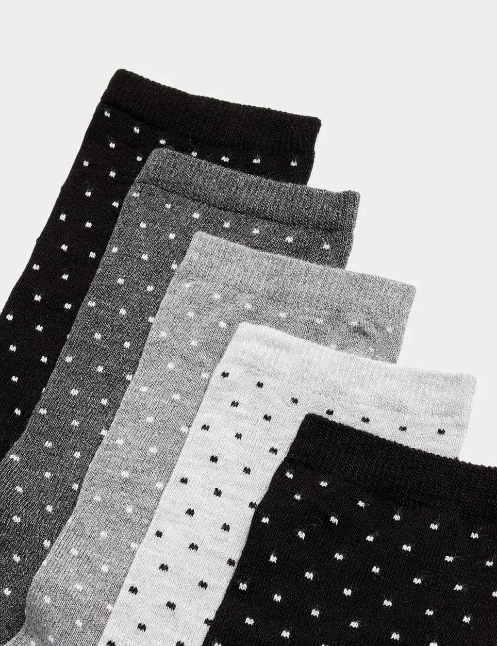5pk Seamless Toes Ankle High Socks - Honesty Sales