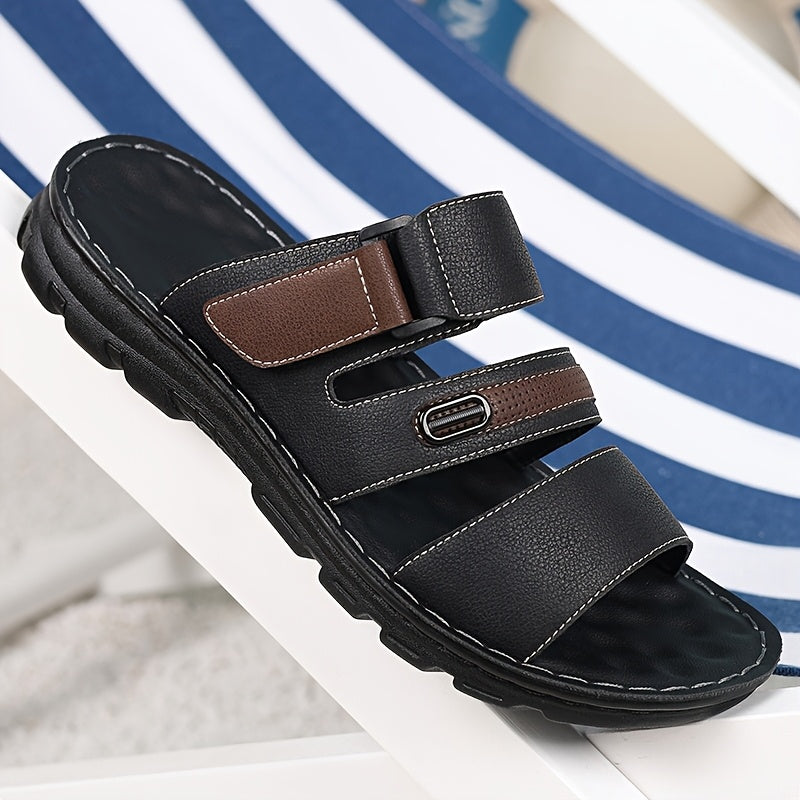 Men’s All-Season Non-Slip Sandals – Wear-Resistant Outdoor Slippers (3 Colors) Image principale du produit