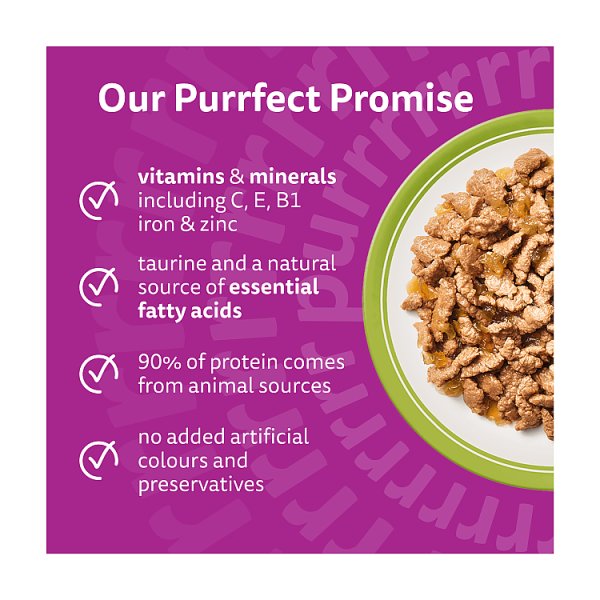 WHISKAS 1+ MIXED Menu Wet Cat Food Pouches in Jelly 12 x 85g (Case of 4) - Honesty Sales