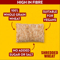 Nestlé Shredded Wheat Original Cereal 16 Biscuits 360g (Case of 5)