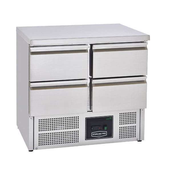 Sterling Pro Cobus SPU201-4D Undermounted Counter 4 Drawers, 220 Litres Hauptbild