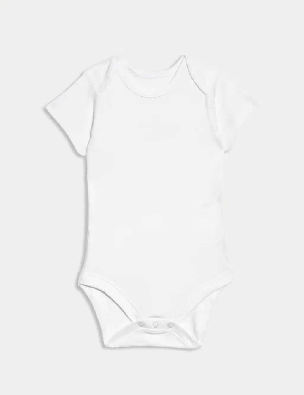 7pk Pure Cotton Short Sleeve Bodysuits (5lbs-3 Yrs) Honesty Sales