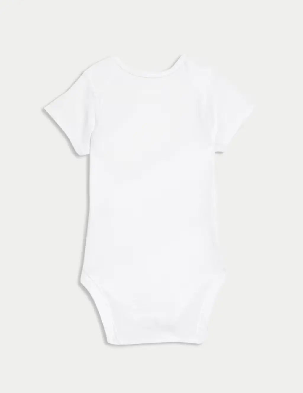 7pk Pure Cotton Short Sleeve Bodysuits (5lbs - 3 Yrs) - Honesty Sales