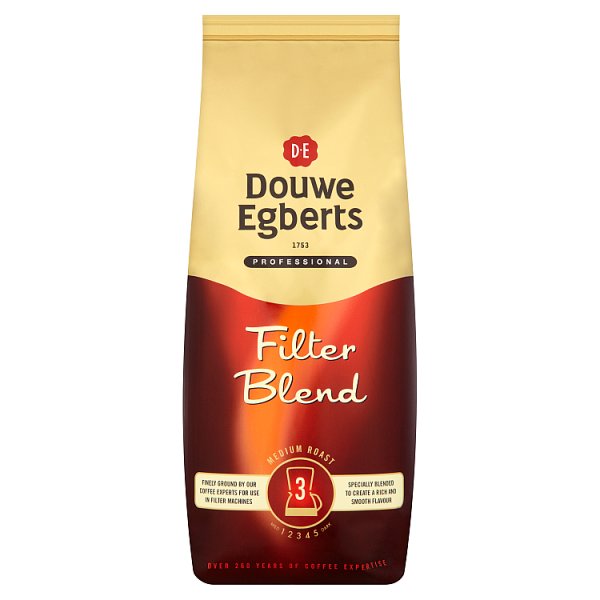 Douwe Egberts Ground Filter Coffee 1kg (1 x 1kg)