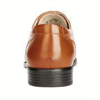 Bruno Marc Men’s Lace-Up Dress Oxford Shoes – Cushioned Insole, Slip-Resistant Sole, Formal Low-Top