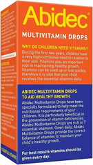 Abidec Multivitamin Drops for Babies & Children - 25ml  Honesty Sales U.K
