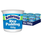 Ambrosia Ready To Eat Rice Pudding Pot 150g (Case of 6) - Honesty Sales