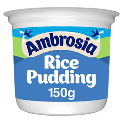 Ambrosia Ready To Eat Rice Pudding Pot 150g (Case of 6) - Honesty Sales