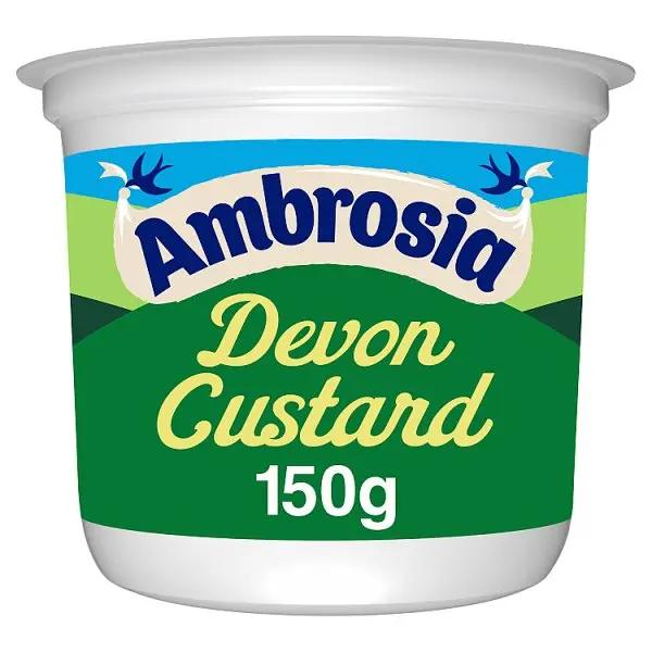 Ambrosia Ready to Eat Devon Custard Pot 150g (Case of 12) - Honesty Sales