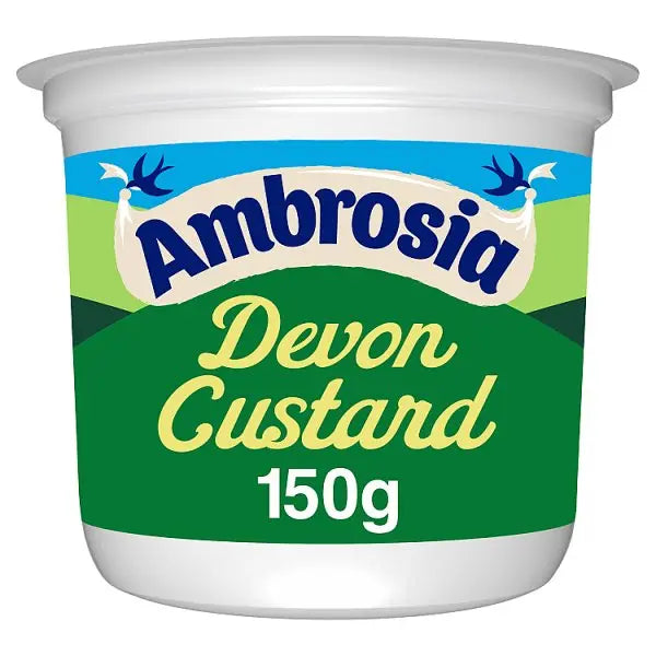 Ambrosia Ready to Eat Devon Custard Pot 150g (Case of 12) - Honesty Sales