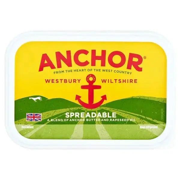 Anchor Spreadable Blend of Butter and Rapeseed Oil 250g - Honesty Sales