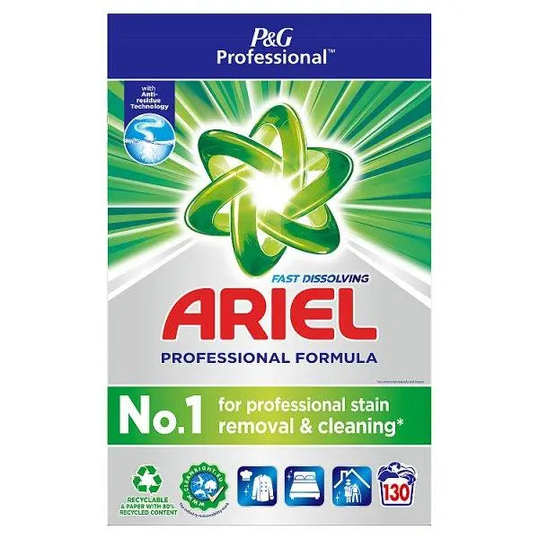 Ariel Professional Washing Powder Regular 130 washes, 7.8kg - Honesty Sales U.K Image principale du produit