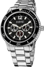August Steiner Mens Mercury Quartz Multifunction Divers Bracelet Watch - Honesty Sales
