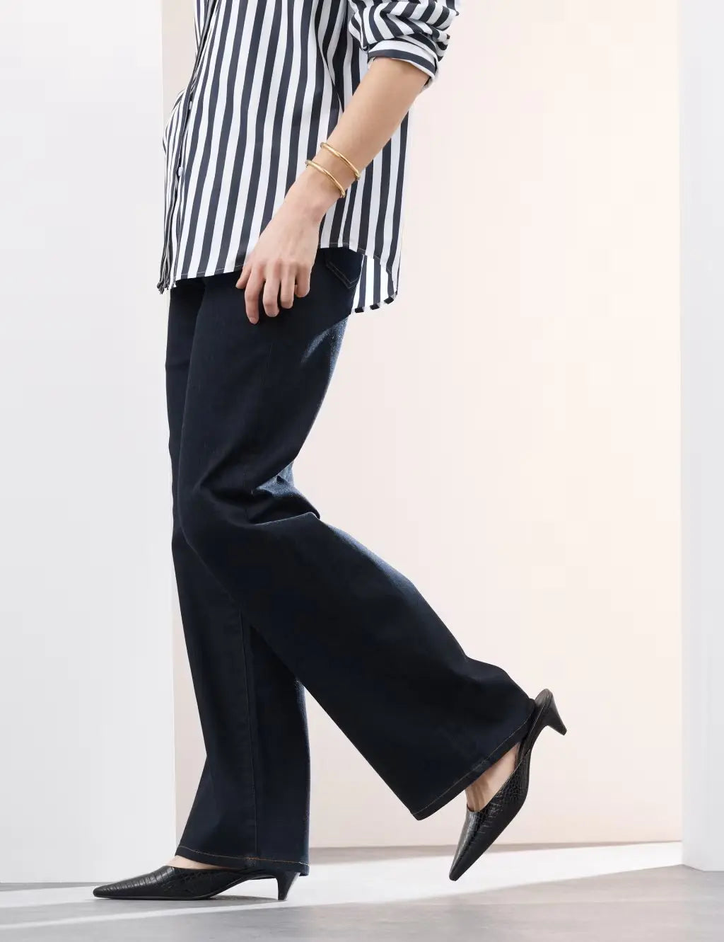 Autograph High Waisted Wide Leg Jeans - Honesty Sales