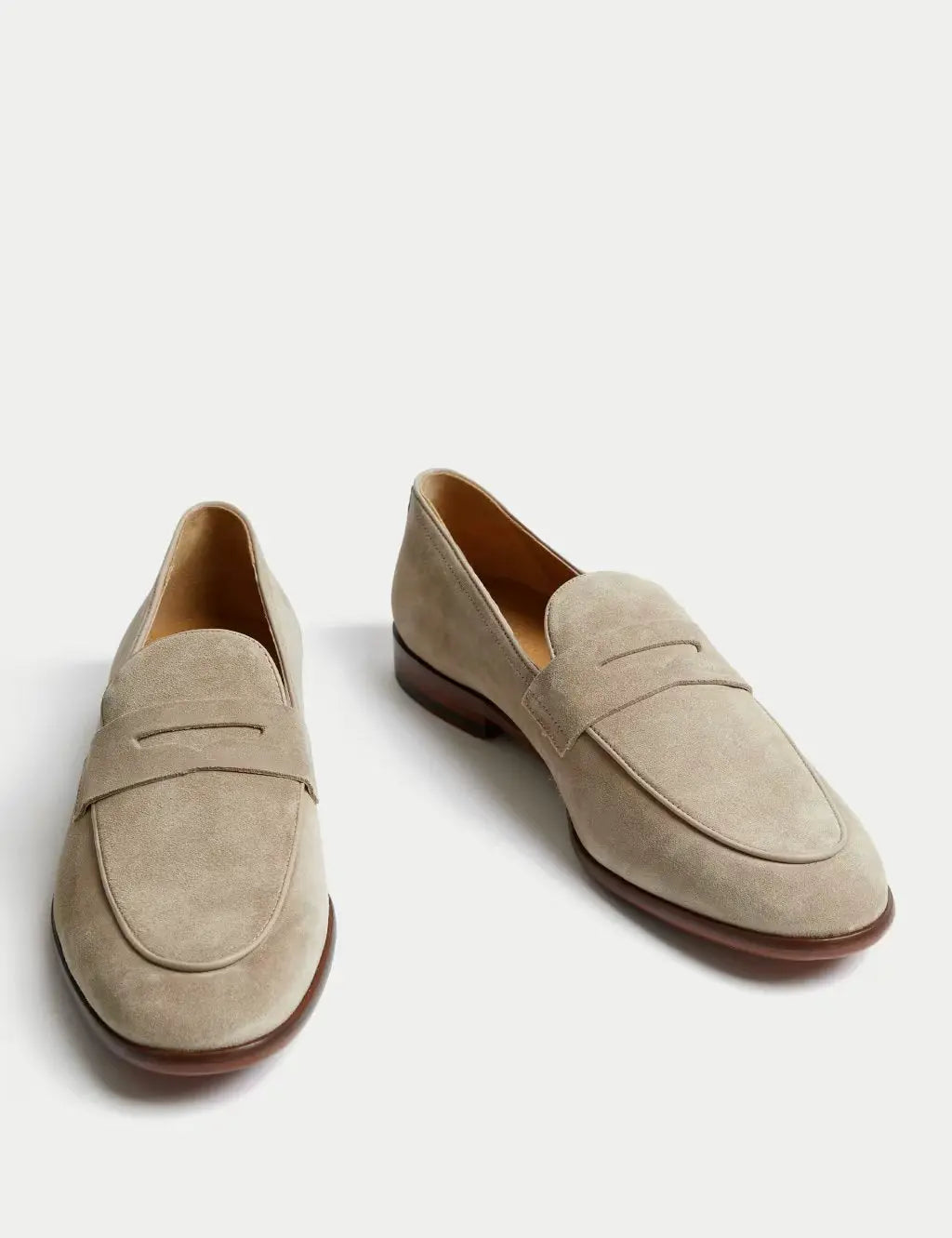 Autograph Suede Slip-On Loafers Honesty Sales