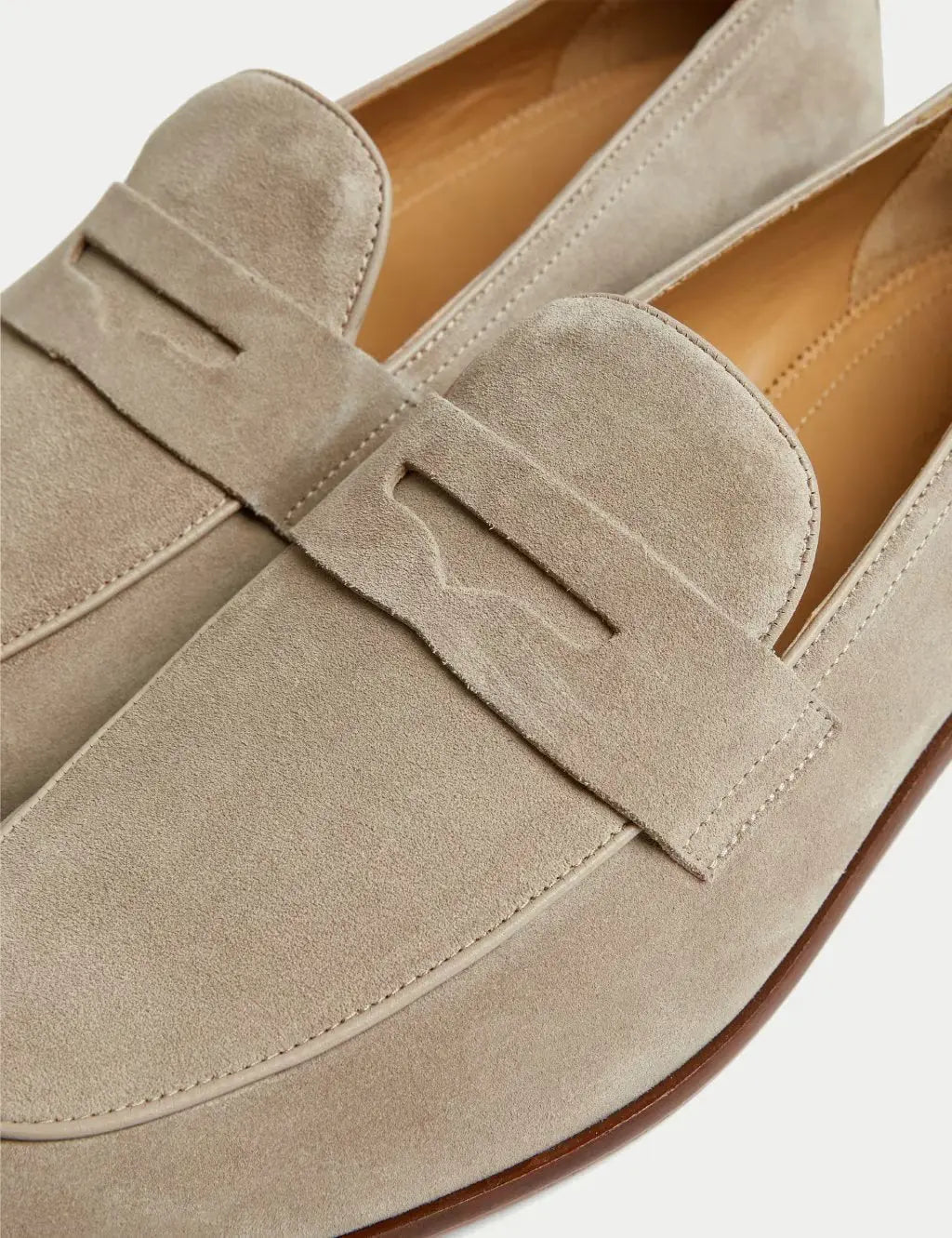 Autograph Suede Slip-On Loafers Honesty Sales
