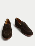 Autograph Suede Slip-On Loafers Honesty Sales