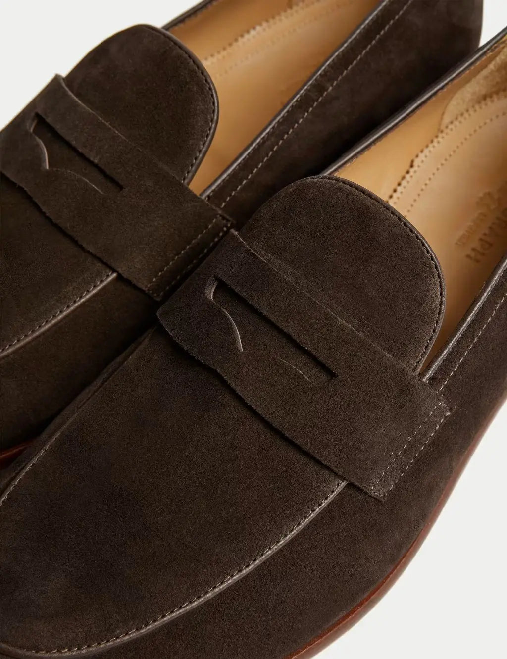 Autograph Suede Slip-On Loafers Honesty Sales
