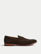 Autograph Suede Slip-On Loafers Honesty Sales