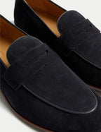 Autograph Suede Slip-On Loafers Honesty Sales