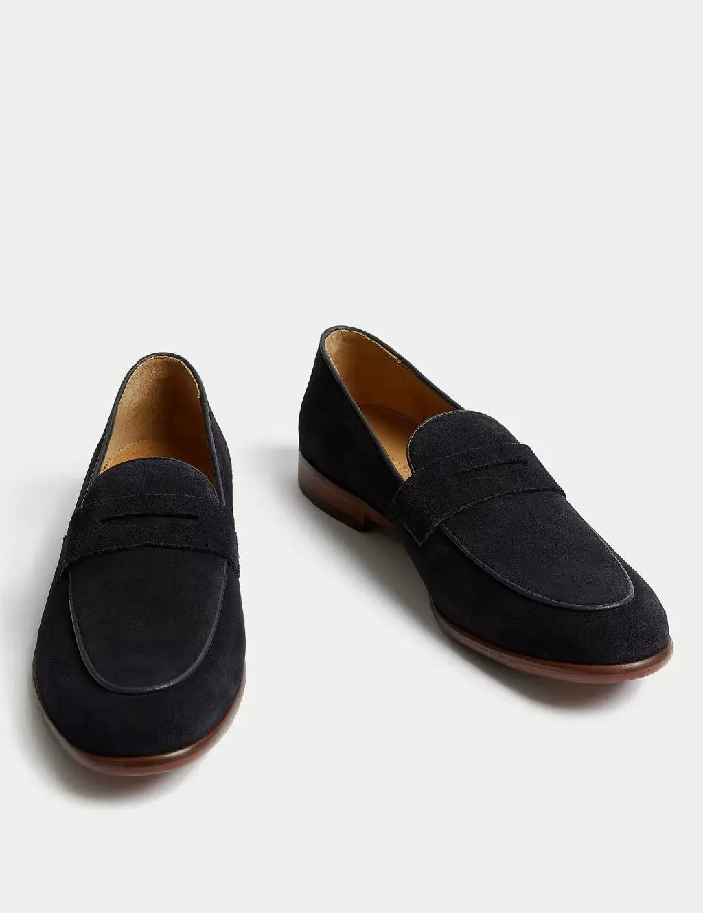 Autograph Suede Slip-On Loafers Honesty Sales